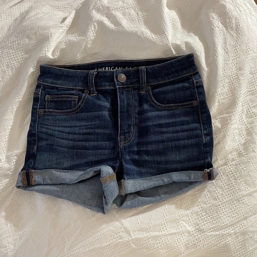 American Eagle Next Level Stretch Jean Shorts